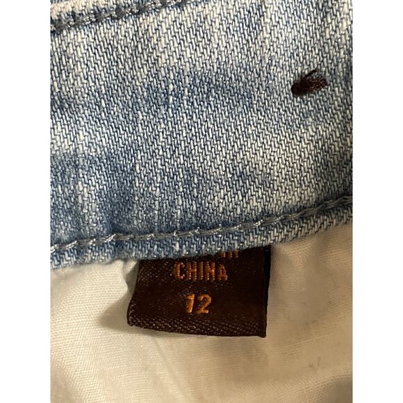 Coldwater Creek Jeans Classic Fit Trouser Light Wash Wide Leg Womens Size 12 - Picture 8 of 11